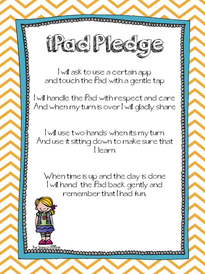 The iPad Pledge