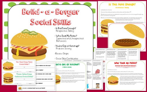 Build a Burger Social Skills