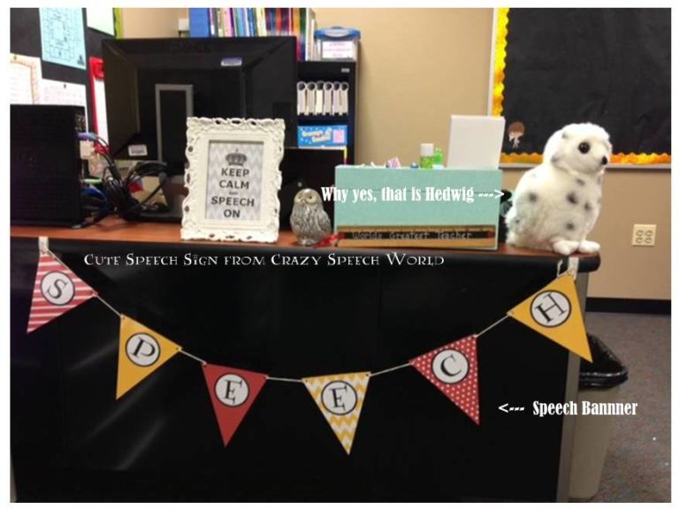 The Magical World of My Speech Room - The Speech Bubble SLP