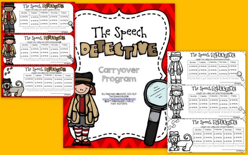 The Speech Detective: A Carryover Program