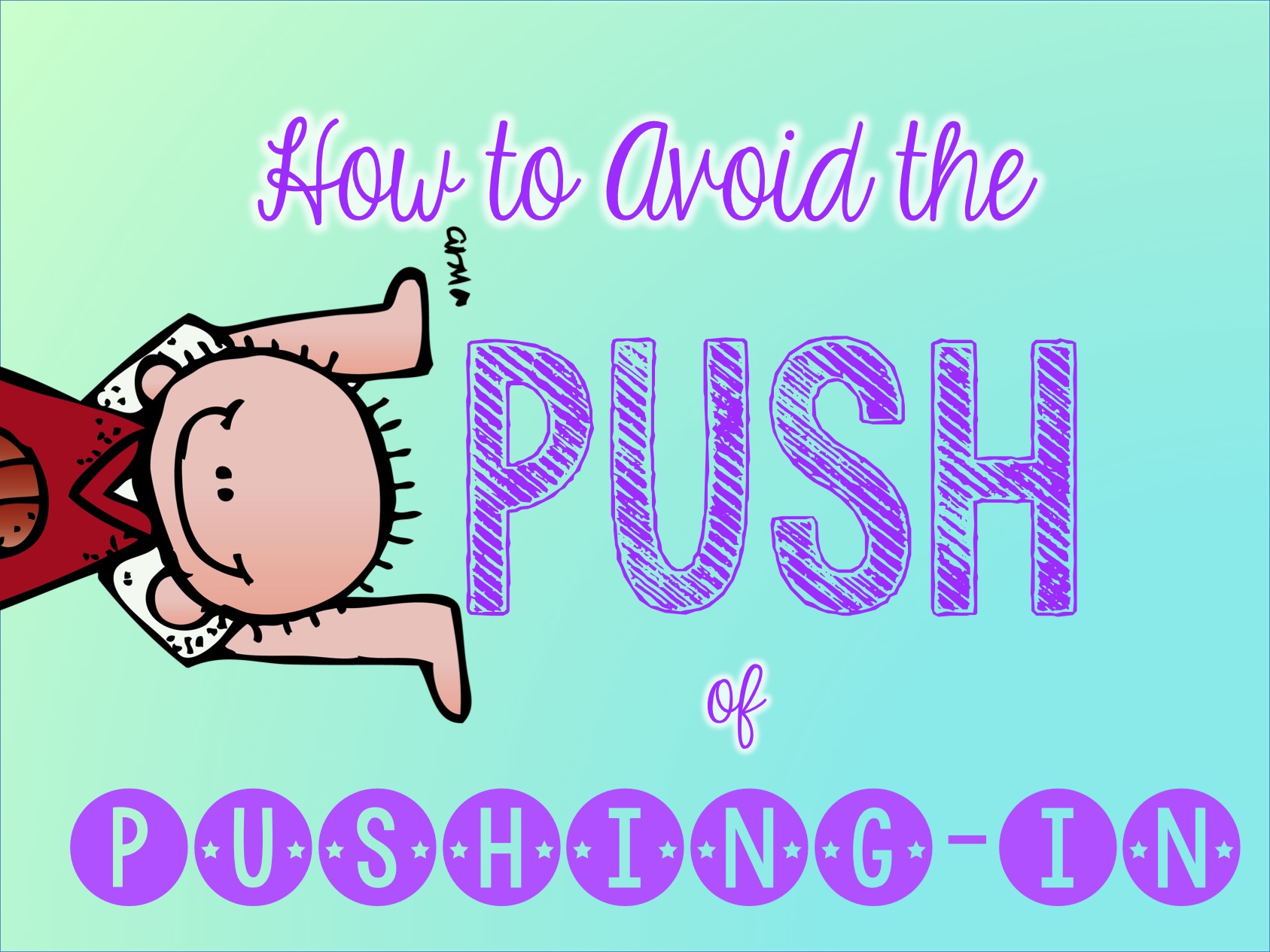 How To Avoid The Push of Push-In Speech Therapy