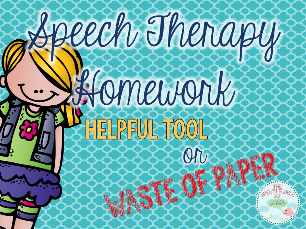speech for homework