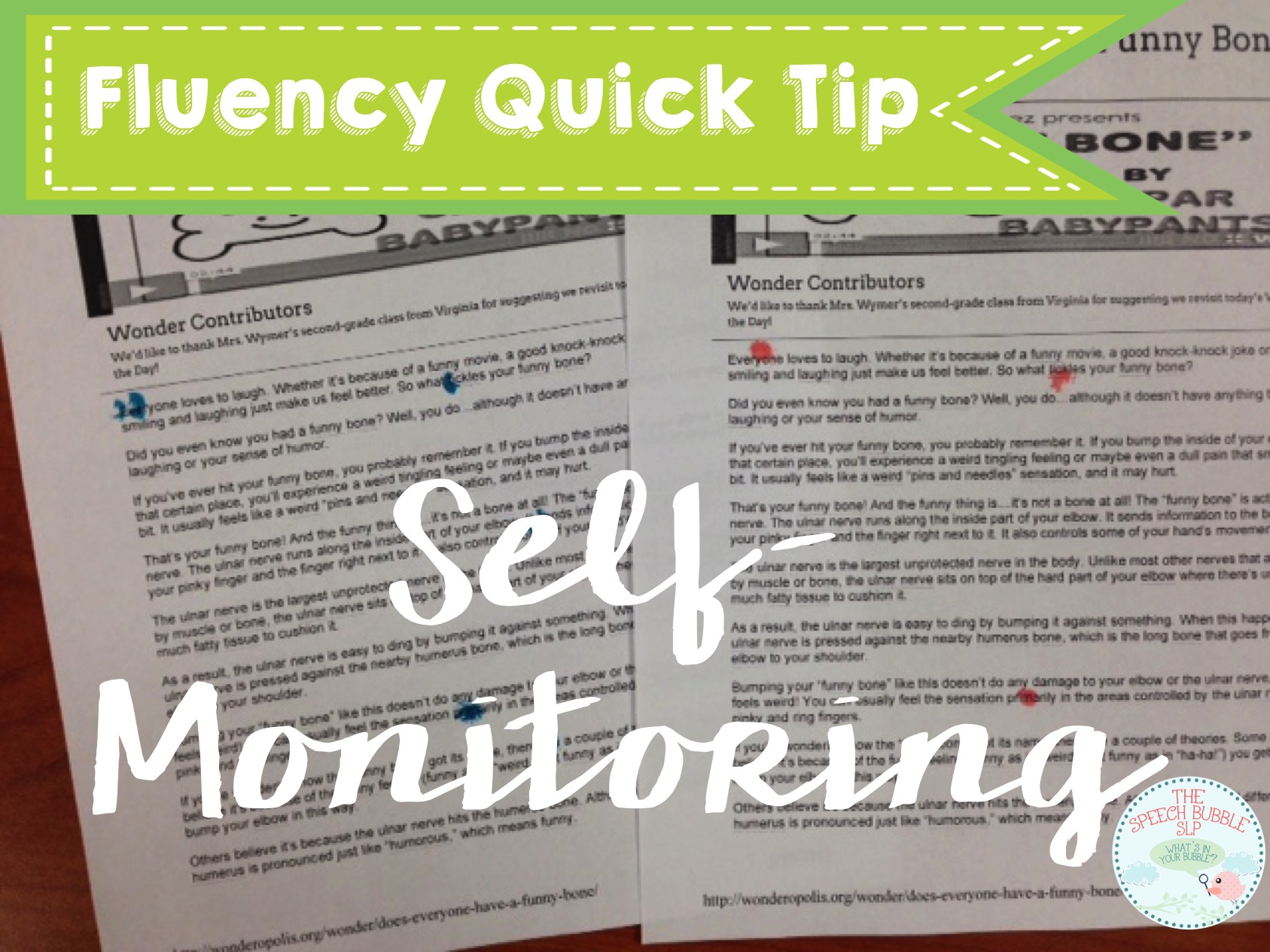 Fluency Monitoring Quick Tip