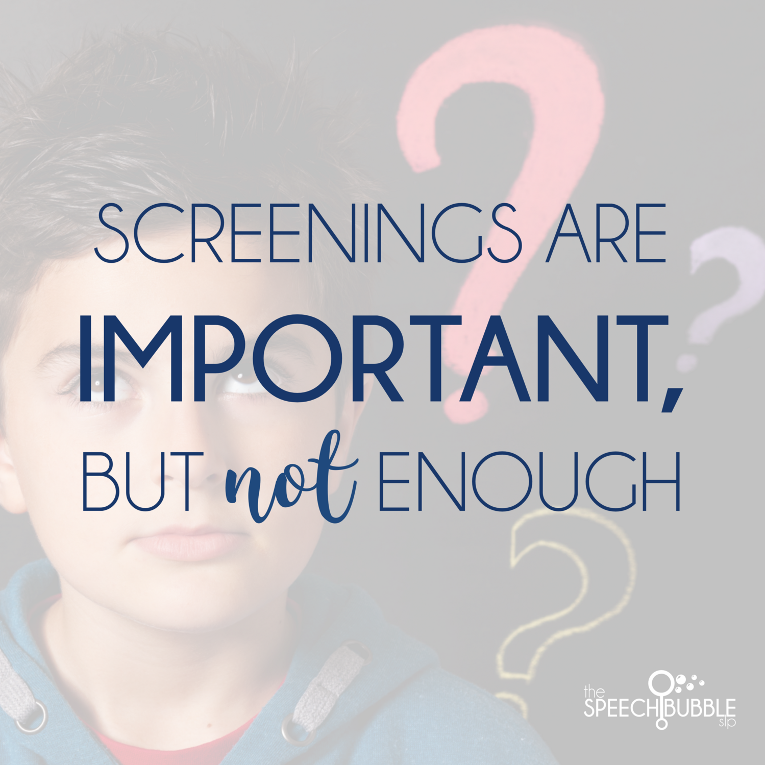 Screenings Are Important (But Not Enough)