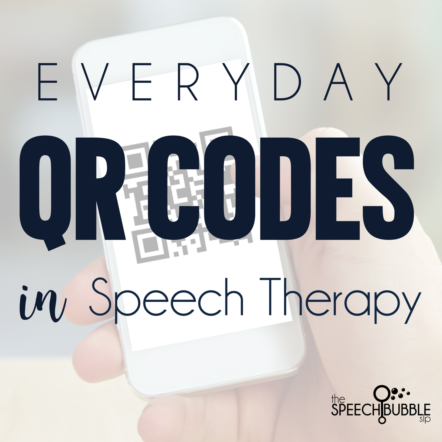 Everyday QR Codes in Speech Therapy